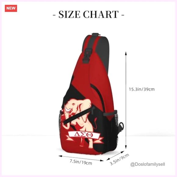 Polyester Sling Backpack Crossbody Chest Daypack Travel Hiking main image 6